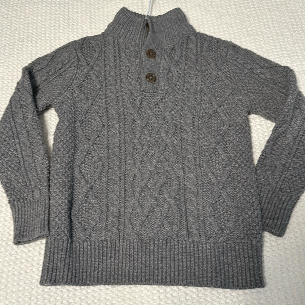 Boys cable knit sweater